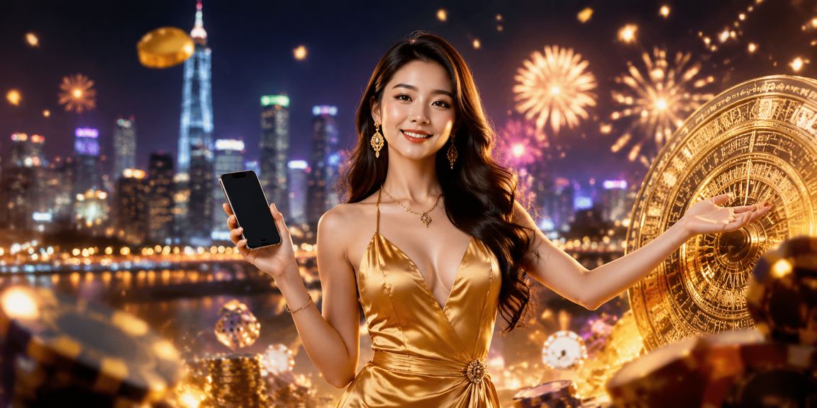 Giao diện casino di động sáng đèn neon tại TP. Hồ Chí Minh